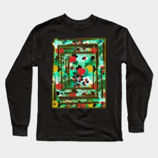 Vintage Japanese Woodblock Art Print 404 Long Sleeve T-Shirt